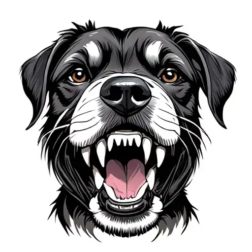 Mechanical Steampunk Sheppard Dog Mean Sharp Teeth