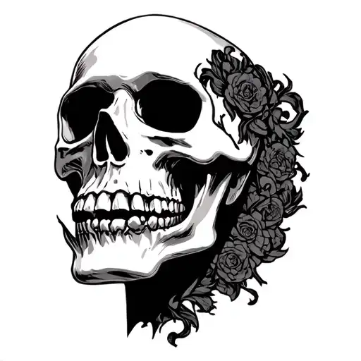 Psychiatry No Skull Face