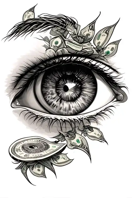 God Eye Card Money Success Turning Dreams
