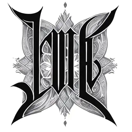 Two Word Ambigram Generator