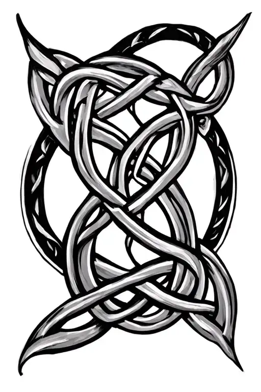 Celtic Knotwork Intertwined