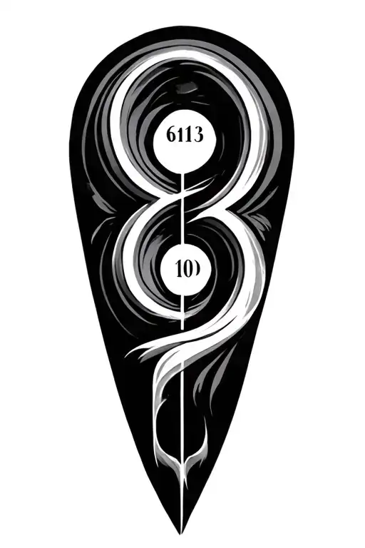 The Number 613 Inside The Number 10