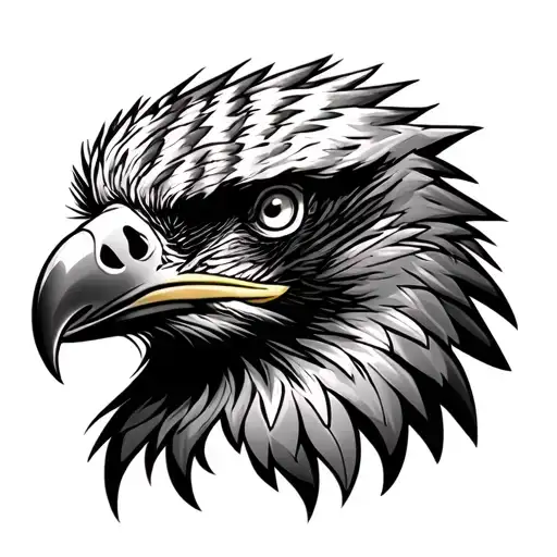 Philippine Eagle Head