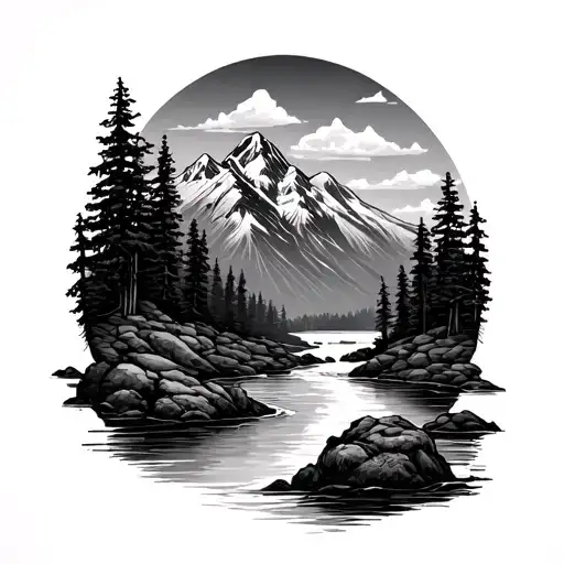 Mountain And River