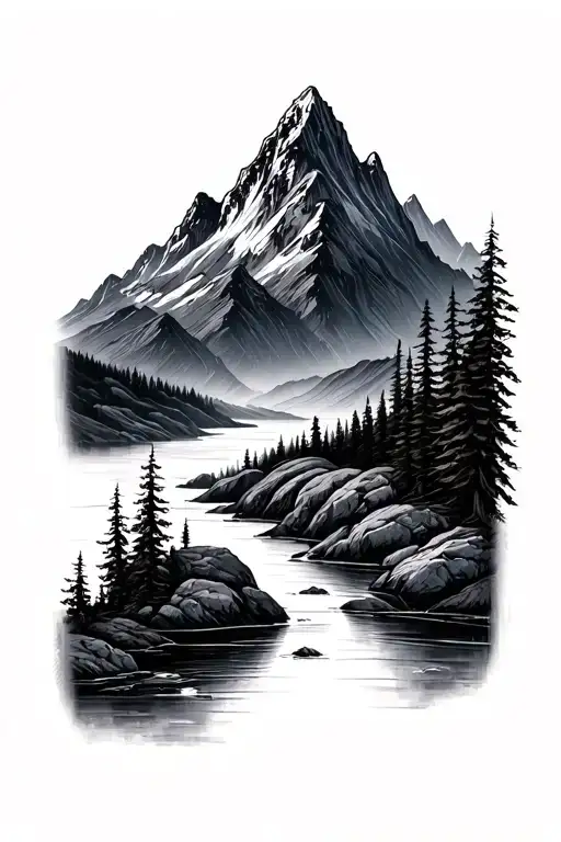 Mountain And River