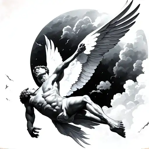 Icarus Falling From Sky