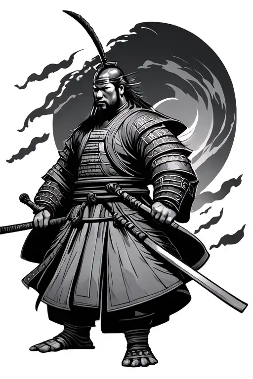 Samurai Standing