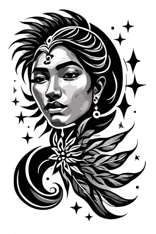 Filipino Sun And Stars