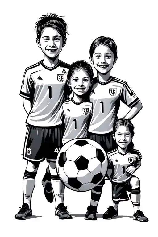 Soccer Family And Software