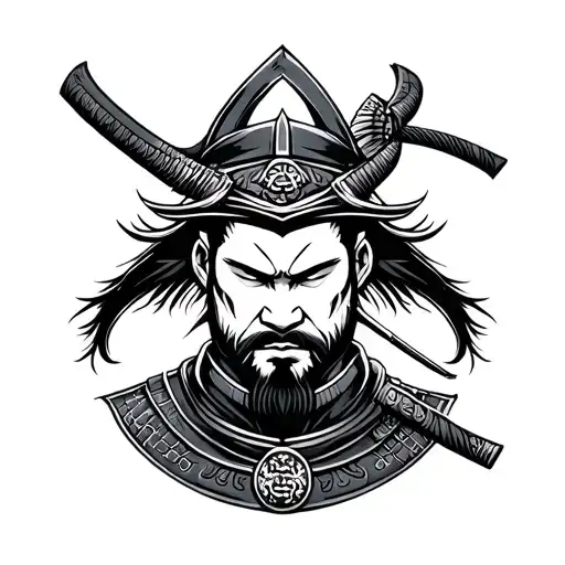 Samurai Warrior Black Belt