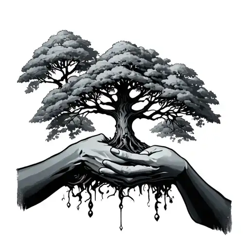 Gods Hands Around A Poison Tree
