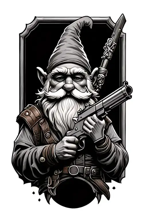 Gnome With Gun