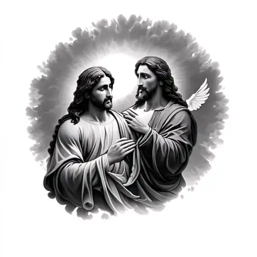 Heaven And With Jesus Waiting