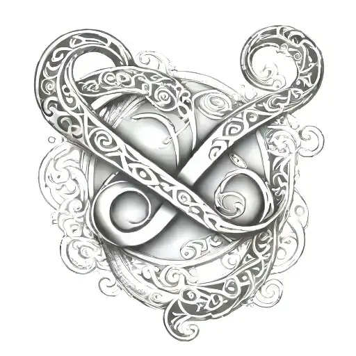 Infinity Symbol With Name Salvador Alvador