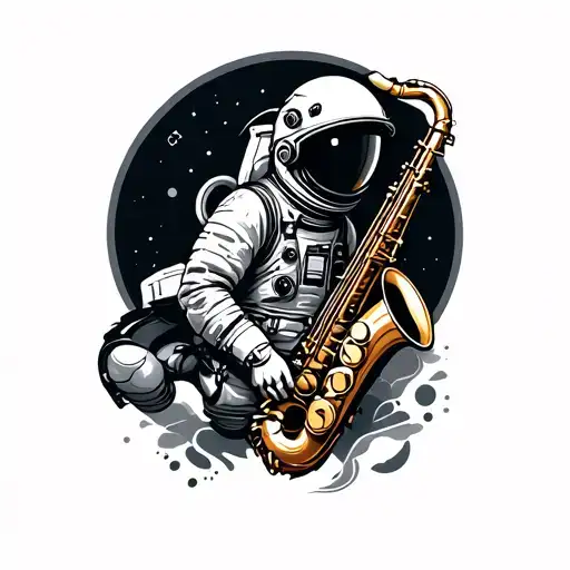 Astronaut Saxophone