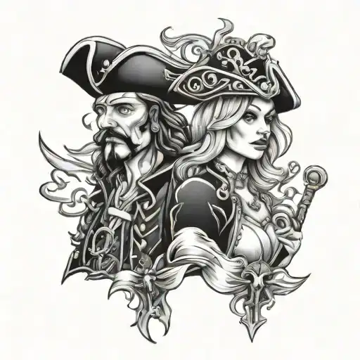 Pirate King And Queen