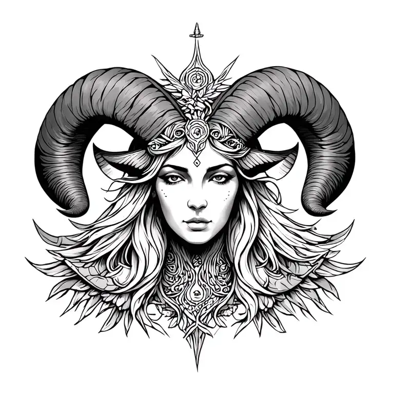Aries Goddess Zodiac Sign Incorporated Somehow
