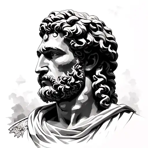 Caesar Portrait With Veni Live Vice