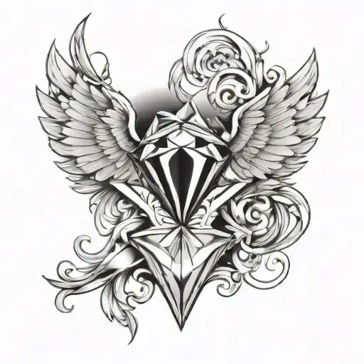 Diamond And Wings