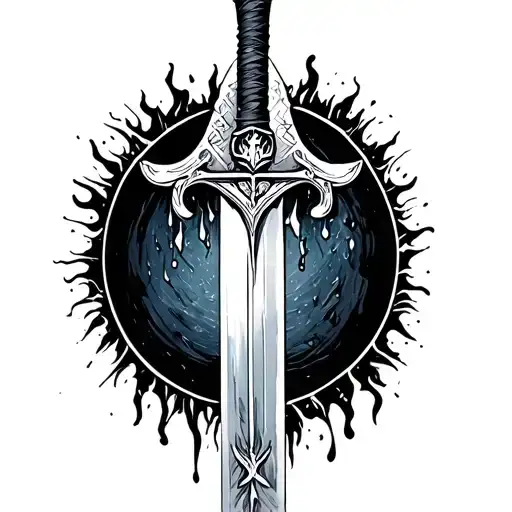 Zelda Tears Of The Kingdom Sword Inner Forearm