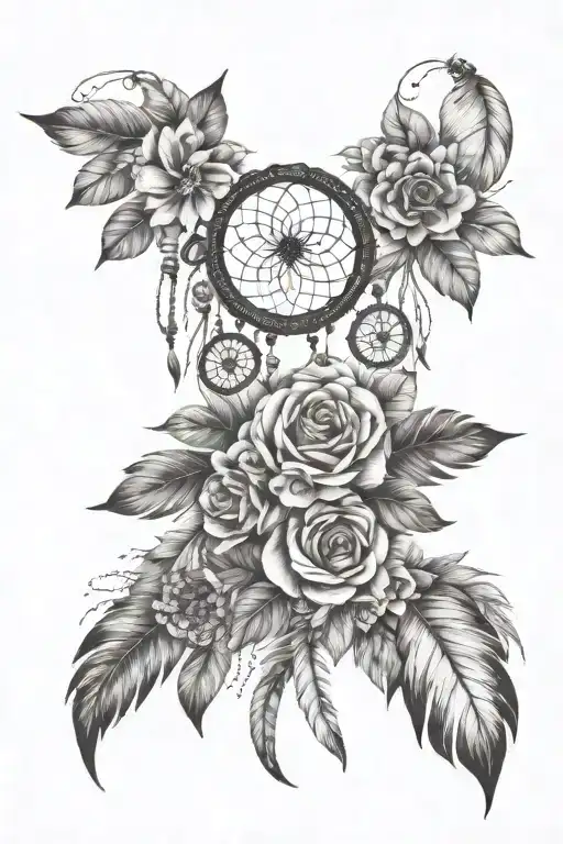 Dream Catcher Entangled Floral