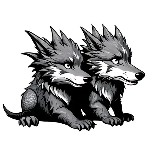 Dragon Wolf Cubs