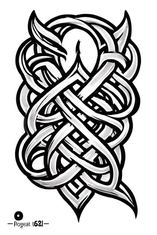 Celtic All Knotwork Forearm