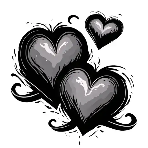 North Start With Two Little Heart