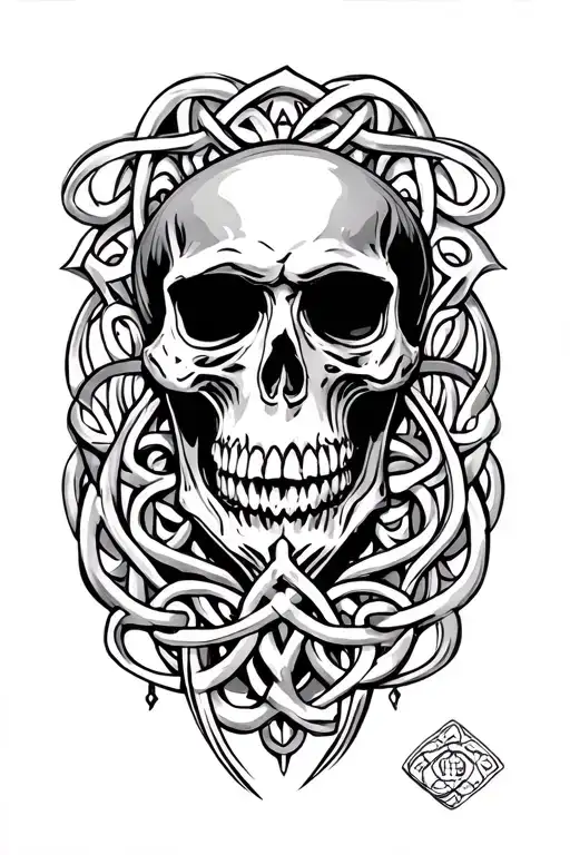 Celtic Skull