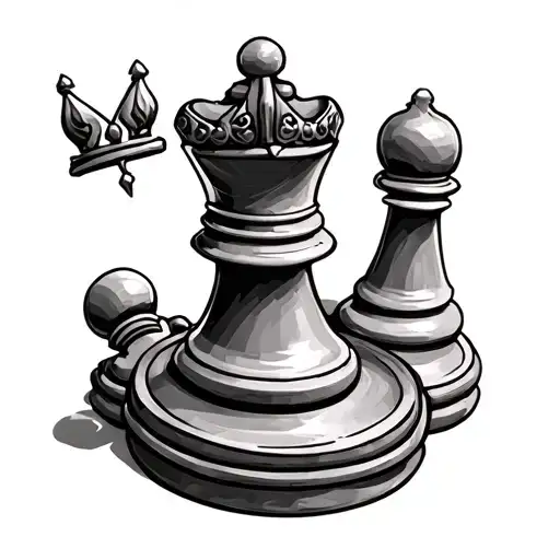 King Chess Piece