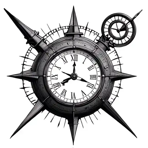 Clock And Compass
