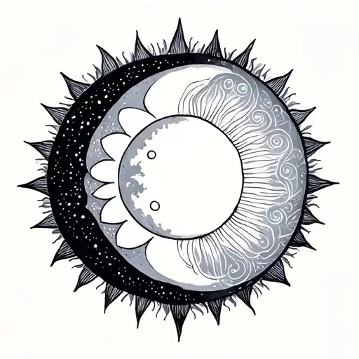 Delicate Sun And Moon