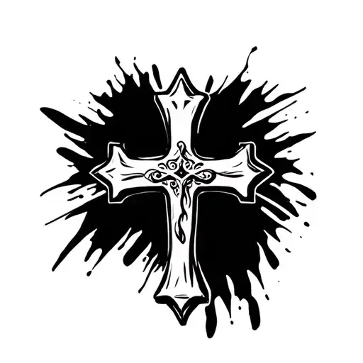 Christian Cross With