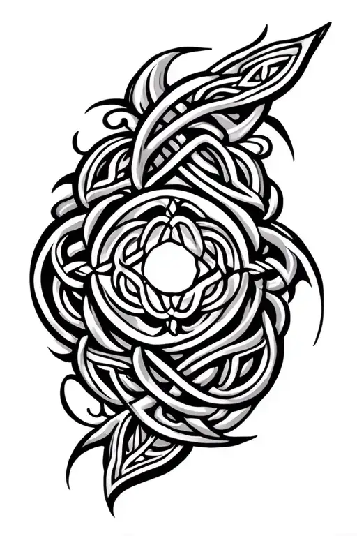 Celtic Pattern With Elements