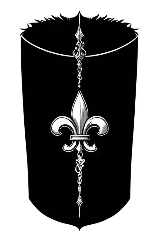 Flur De Lis Surrounded