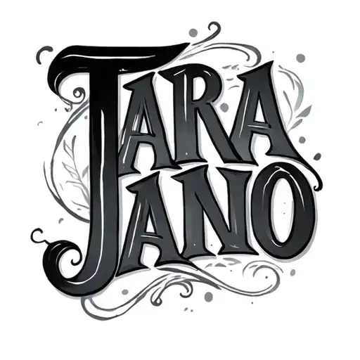 Tara Jano Lettering