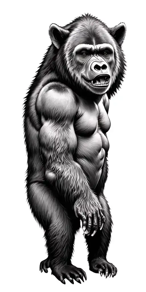 Wolf Bear Gorilla