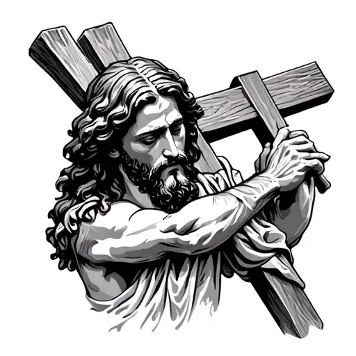 Jesus Carrying The Cross
