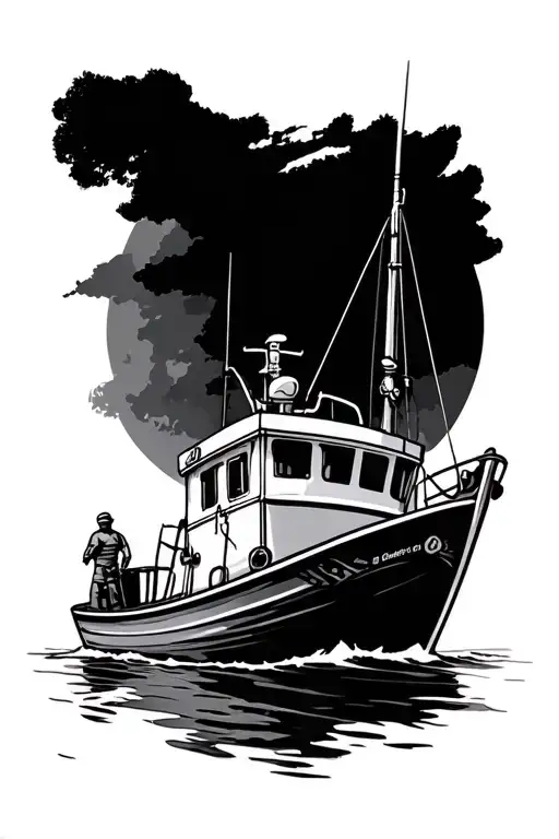 Fishing Boat Fishing