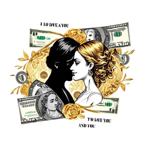 Leonardo And Bibiana I Love You Money And Gold