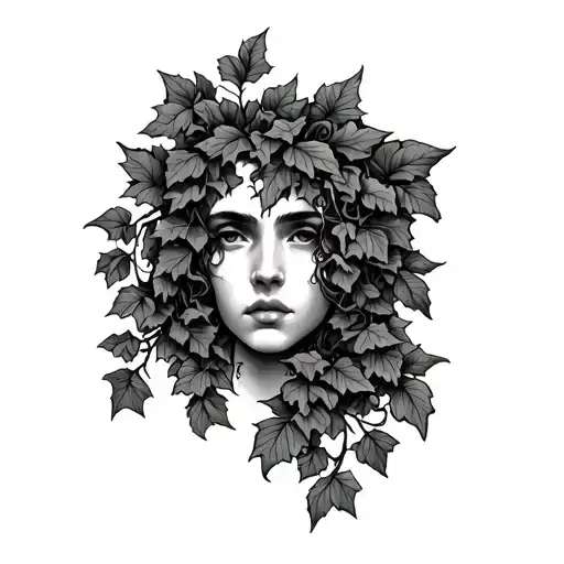 Forehead Ivy Vine Growing