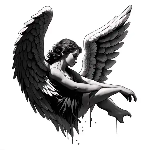 Angel Broken Wings