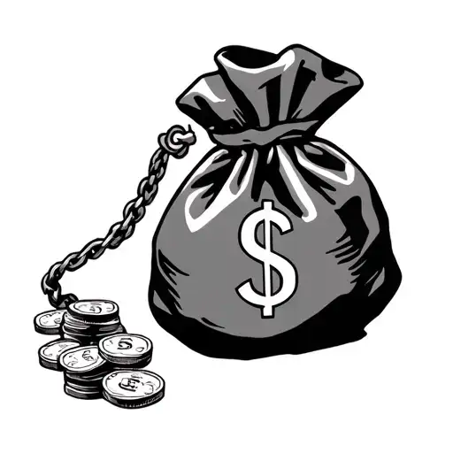 Money Bag Bitch Prostitute