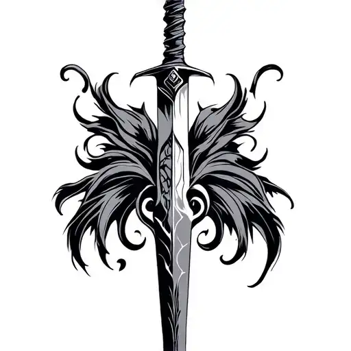 Small Dagger For Face