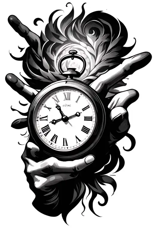 Clock Hands Pointing