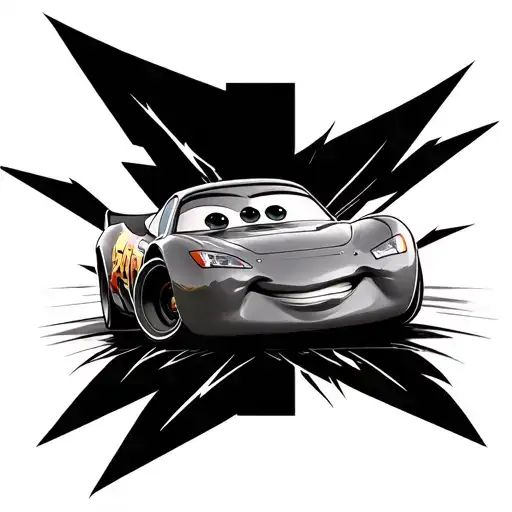 Lightning Mcqueen With Background