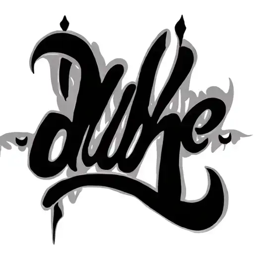 I Want The Word Duhe Going From My Shoulder Down To Elbow
