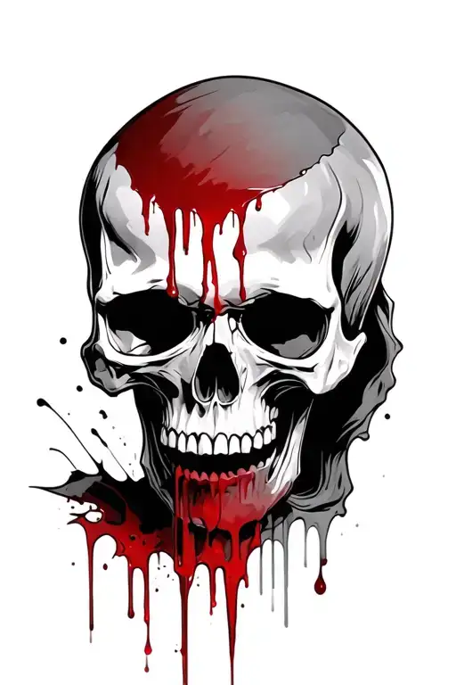 Bleeding Skull Inside