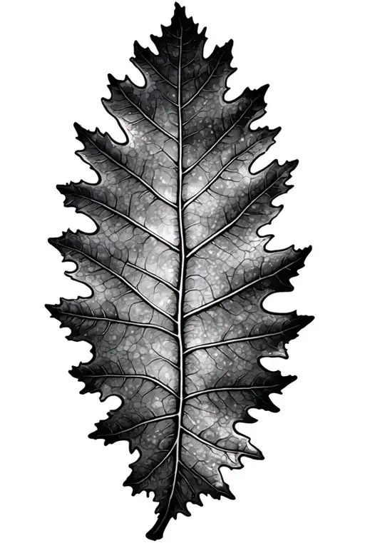 Aspen Leaf Black Oak Leaf Giant Sequoia Needles