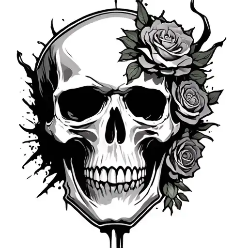 999 Juice Wrld Skull